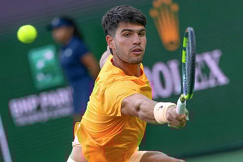 Carlos Alcaraz at the Indian Wells