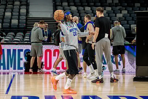 Jordan Clarkson of New York Knicks