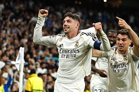 Hat-trick hero Federico Valverde