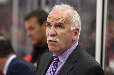 Anaheim Ducks coach Joel Quenneville