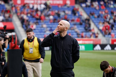 New York Red Bulls head coach Michael Bradley