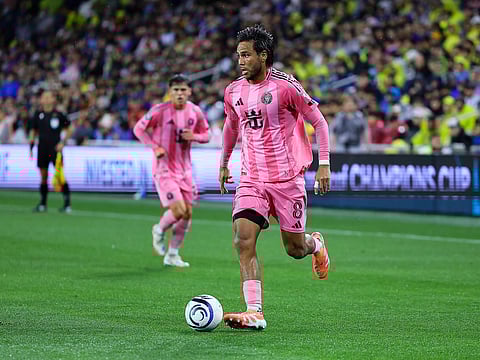 Telasco Segovia in action for Inter Miami