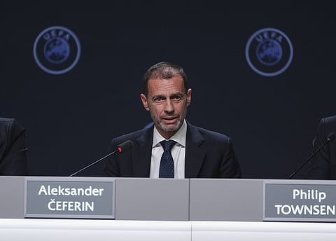 UEFA President Aleksander Čeferin