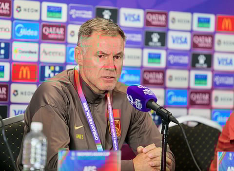 Chinese national team head coach Ante Milicic