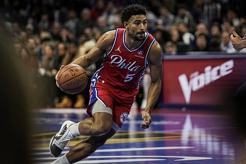 Quentin Grimes in action