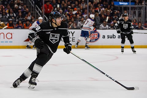 Alex Laferriere of Los Angeles Kings