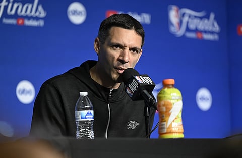 Oklahoma City Thunder coach Mark Daigneault