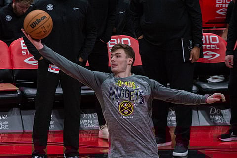 Christian Braun of Denver Nuggets