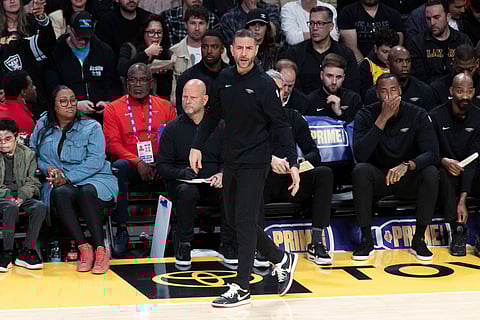 Pelicans head coach James Borrego