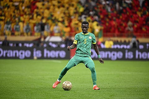 Senegal midfielder Idrissa Gueye in action during the AFCON final