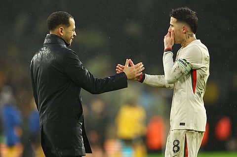 Liam Rosenior and Enzo Fernandez