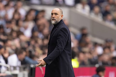 Igor Tudor on the touchline against Nottingham Forest