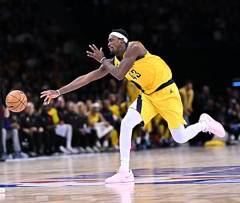 Pascal Siakam of Indiana Pacers in action