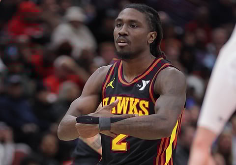 Atlanta Hawks guard Keaton Wallace