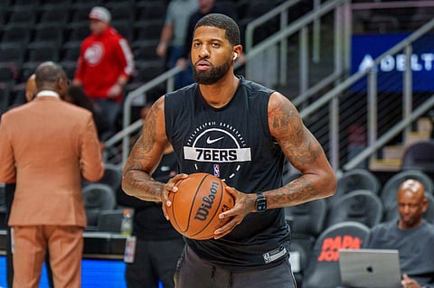 Paul George of Philadelphia 76ers