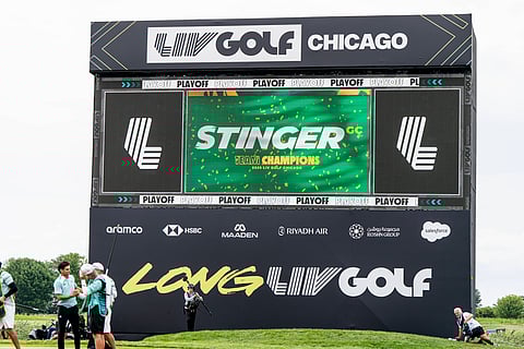 A general view of LIV video board