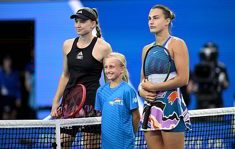 Aryna Sabalenka and Elena Rybakina