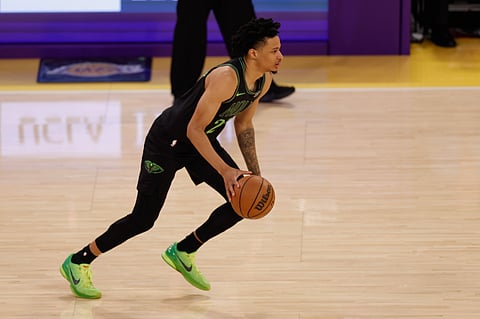 New Orleans Pelicans guard Trey Alexander