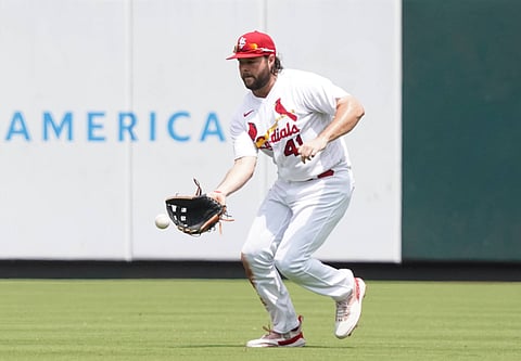 Alec Burleson of St. Louis Cardinals