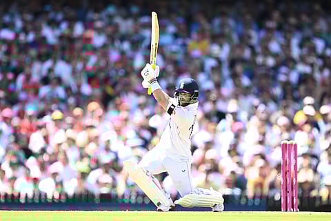 Ben Duckett in action