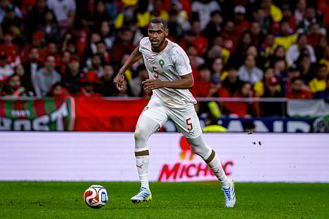 Issa Diop in action against Ecuador