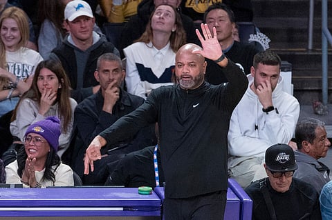 Detroit Pistons coach J.B. Bickerstaff