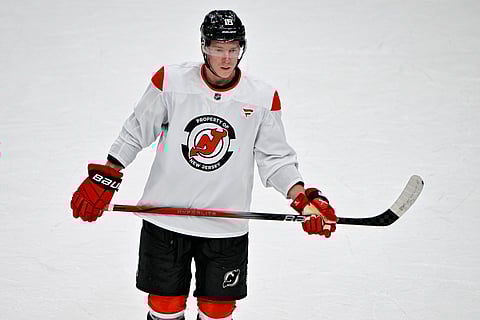 Ondrej Palat of New Jersey Devils