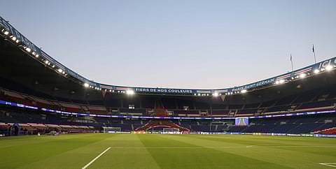 A general view of Parc des Princes