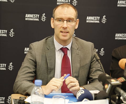 Amnesty's head of economic and social justice, Steve Cockburn