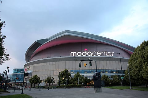 Moda Center, venue of Portland Trail Blazers
