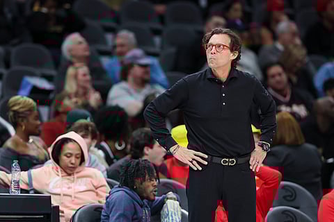 Atlanta Hawks head coach Quin Snyder