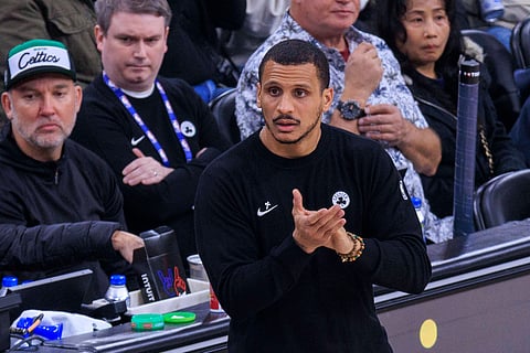 Boston Celtics head coach Joseph Mazzulla