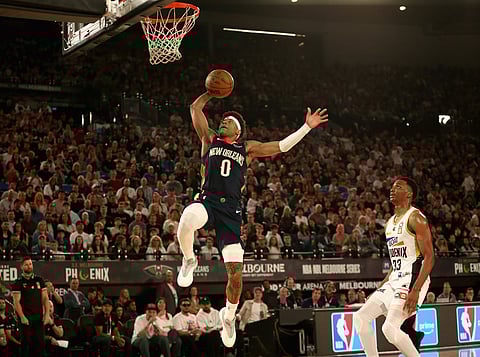 Jeremiah Fears of New Orleans Pelicans