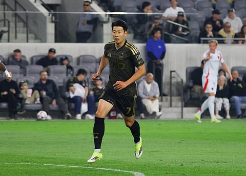 Son Heung Min of Los Angeles FC