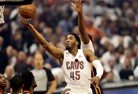 Donovan Mitchell in action