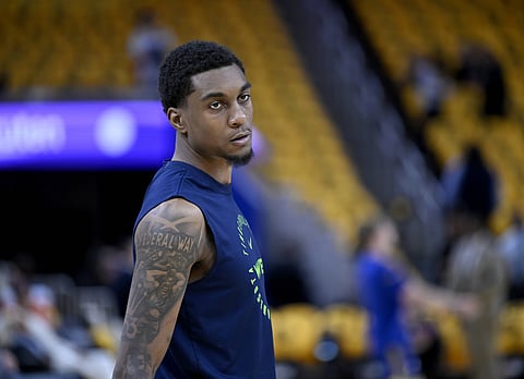 Jaden McDaniels of Minnesota Timberwolves