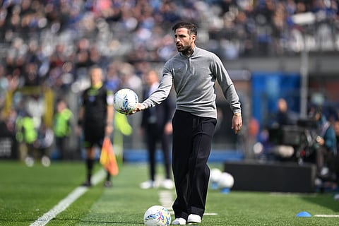 Como 1907 head coach Cesc Fabregas