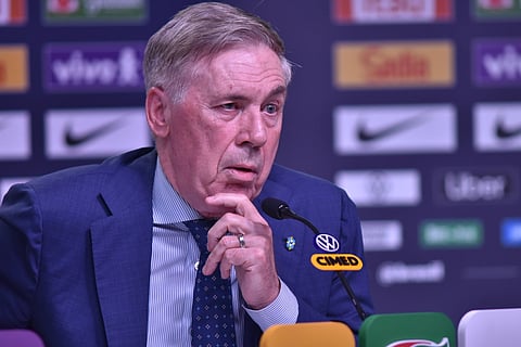 Brazil head coach Carlo Ancelotti
