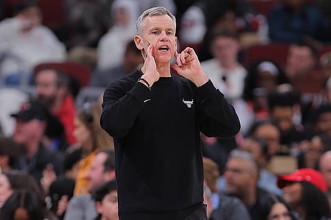 Chicago Bulls head coach Billy Donovan