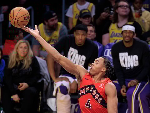 Scottie Barnes in action