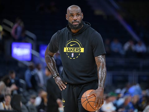 Los Angeles Lakers' star LeBron James