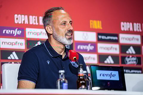 Real Sociedad head coach Pellegrino Matarazzo