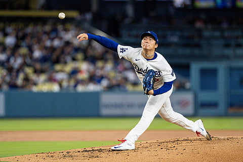 Yoshinobu Yamamoto in action