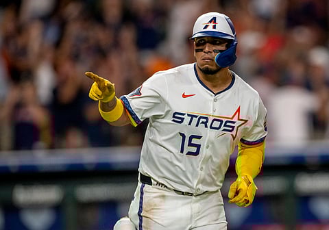 Isaac Paredes of Houston Astros