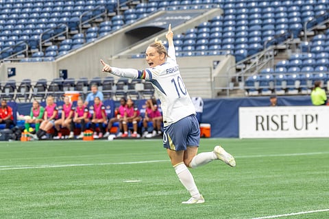 Seattle Reign FC captain Jess Fishlock