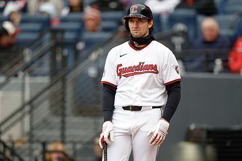 Chase DeLauter of Cleveland Guardians