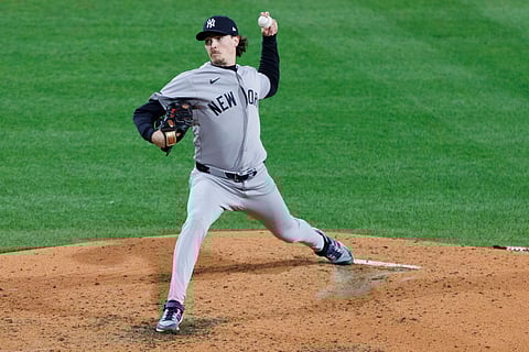 New York Yankees pitcher Max Fried