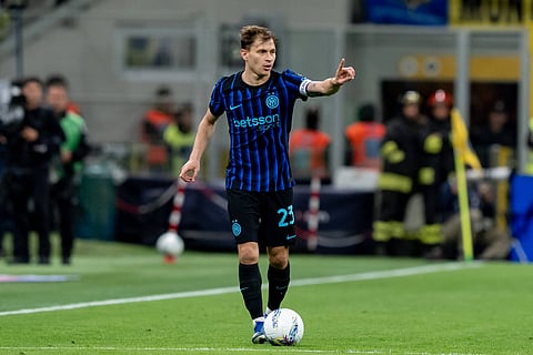 Nico Barella of Inter Milan