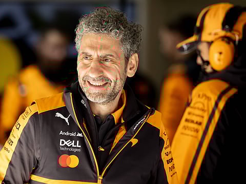 McLaren principal Andrea Stella