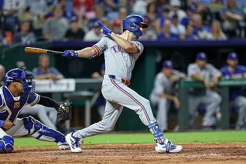 Evan Carter in action